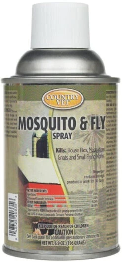 Country Vet 6.9 Oz. Mosquito & Fly Enforcer Spray Refill -Mowers Store 1243945 76427.1630130411