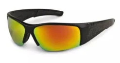 Stihl Black Wrap Gold Mirror Glasses