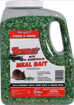 TomCat With Bromethalin Meal Bait For Rats & Mice - 5lb 6 TomCat With Bromethalin Meal Bait For Rats & Mice - 5lb -Mowers Store 1707980 01 51376.1630070125