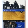 TriLink Twin Pack 14 In. S52 Semi Chisel Chainsaw Chain