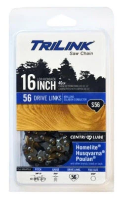 TriLink 16 In. S56 Semi Chisel Chainsaw Chain