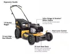 Cub Cadet 21 In. 140cc Briggs And Stratton Engine 3-In-1 Gas Walk Behind Push Lawn Mower 9 Cub Cadet 21 In. 140cc Briggs And Stratton Engine 3-In-1 Gas Walk Behind Push Lawn Mower -Mowers Store 1813010 4 18365.1688576983