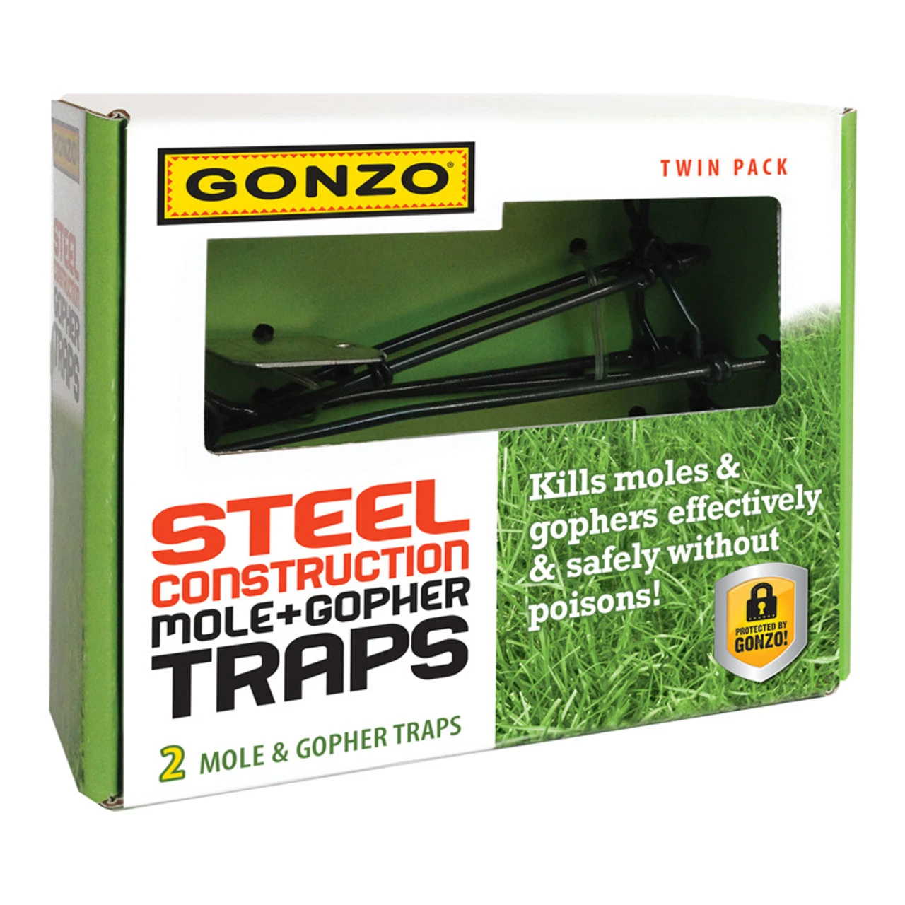 Gonzo Wire Gopher Trap - 2 Pack 3 Gonzo Wire Gopher Trap - 2 Pack - Image 2