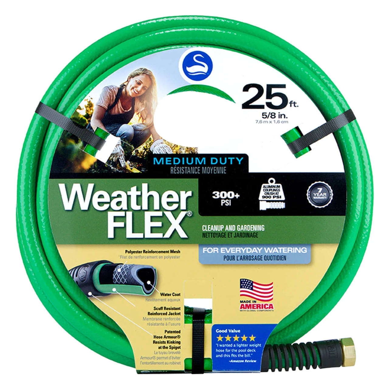 Swan 25ft Medium Duty Weather Flex Hose 3 Swan 25ft Medium Duty Weather Flex Hose