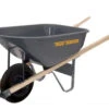 AMES 6-cu Ft. Steel Wheelbarrow -Mowers Store 2465075 01 80065.1673454103