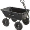 Gorilla Carts Heavy-Duty Poly Yard Dump Cart- 1,200lb Capacity -Mowers Store 2469340 1 81721.1673543534