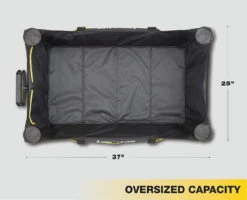 Gorilla Carts Collapsible Folding Outdoor Utility Wagon -Mowers Store 2527320 5 24924.1633986360