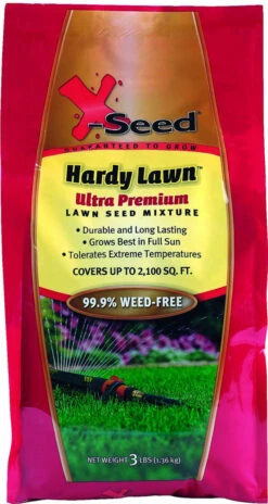 X-Seed Hardy Lawn Ultra Premium Lawn Seed Mixture - 3 LBS