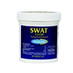Farnam 6-Ounce Swat Fly Repellent Ointment - Clear -Mowers Store 286690 44770.1630130338