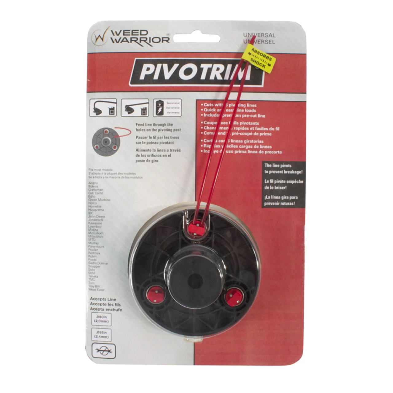 PivoTrim Universal Gas Trimmer Head Replacement 6 PivoTrim Universal Gas Trimmer Head Replacement - Image 4