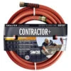 Swan Contractor+ 5/8" X 75' Rubber Heavy Duty Garden Hose -Mowers Store 98095655 03652.1673454443