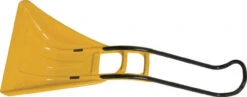 True Temper SnoBoss 26" Poly Snow Shovel/Pusher/Scraper With Ergonomic Aluminum Handle- Yellow